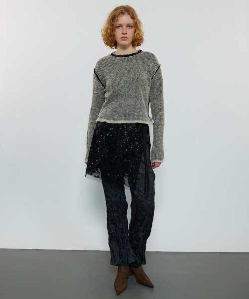 MAISON SPECIAL（メゾンスペシャル） ブーツ Multi Fabric Stretch