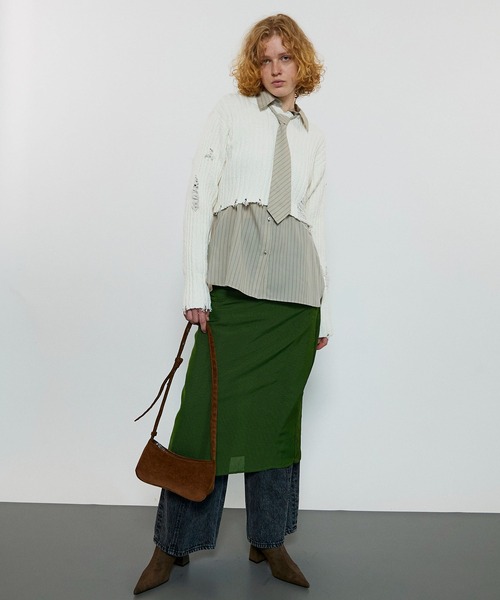 MAISON SPECIAL（メゾンスペシャル） ブーツ Multi Fabric Stretch