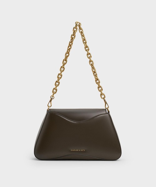CHARLES ＆ KEITH ショルダーバッグ バッグ Sybill シビル トラ