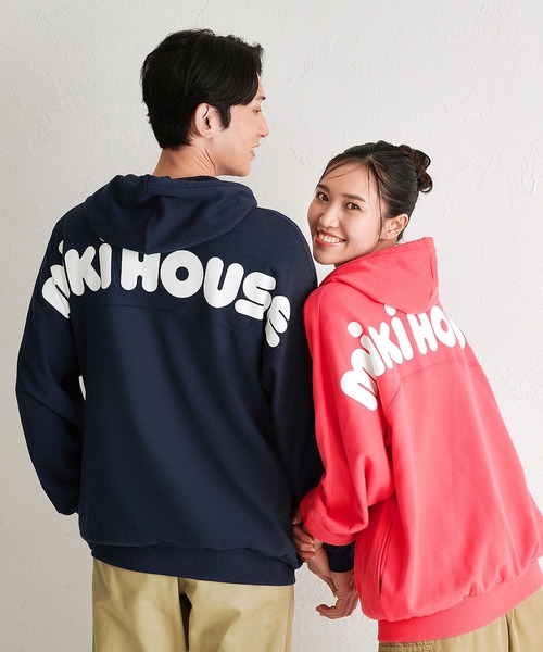 MIKI HOUSE(ミキハウス) パーカー 「WEB限定」バックロゴパーカー MIKI HOUSE(ミキハウス) パーカー 「WEB限定」バックロゴパーカー