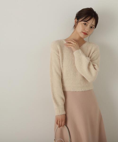 PROPORTION BODY DRESSING ワンピース ふわふわラメニット