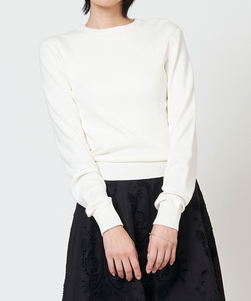ニット セーター EVERY DAY KNIT エブリデイ ニット 無地 セーター 長袖 レディース メンズ THE SHINZONE ニット セーター EVERY DAY KNIT エブリデイ 無地