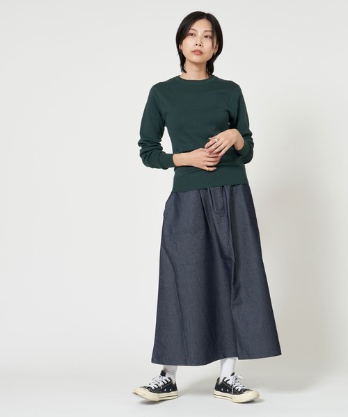 ニット セーター EVERY DAY KNIT エブリデイ ニット 無地 セーター 長袖 レディース メンズ THE SHINZONE ニット セーター EVERY DAY KNIT エブリデイ 無地