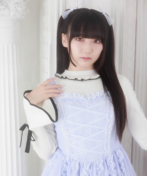 mellfy memory（メルフィーメモリー） ニット セーター Flare sleeve