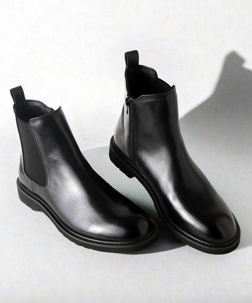 ブーツ WEB限定 本革 サイドゴア ブーツ / London Shoe Make Oxford and Derby 9011 メンズ
