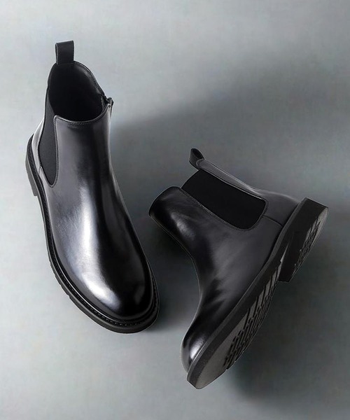 ブーツ WEB限定 本革 サイドゴア ブーツ / London Shoe Make Oxford and Derby 9011 メンズ