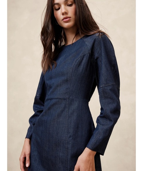 Banana Republic ☆ Tシャツ ミニ ワンピース カジュアル 人気 BANANA REPUBLIC ワンピース FACTORY STORE ユーティリティミニ