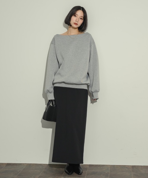 NEUNA トレーナー スウェット ワンショルカットスウェット