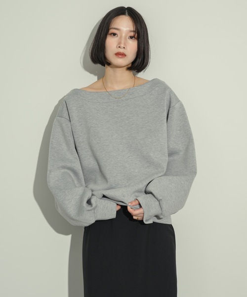 NEUNA トレーナー スウェット ワンショルカットスウェット