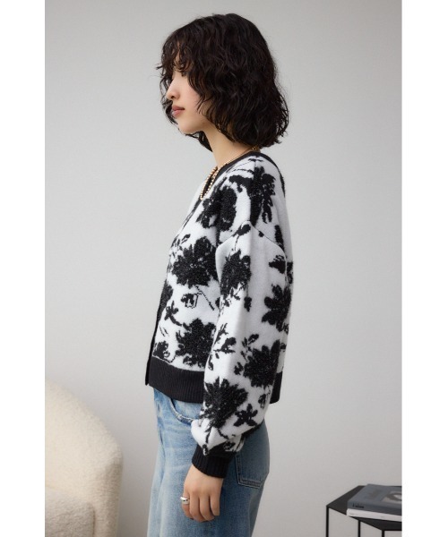 AZUL BY MOUSSY（アズールバイマウジー） カーディガン 2WAY花柄 