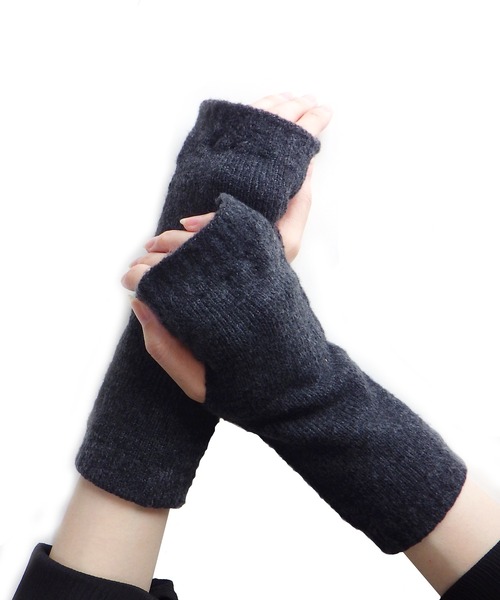 Toujours トゥジュー　カシミアハンドウォーマー Toujours トゥジューカシミアハンドウォーマー