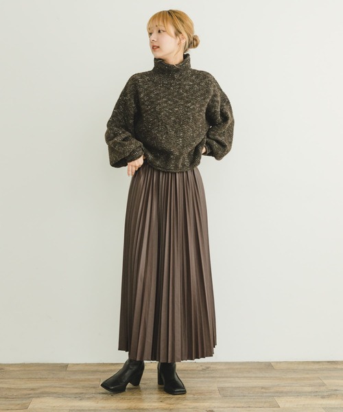 URBAN RESEARCH ITEMS / アーバンリサーチ アイテムズ ネップハイネックニットプルオーバー ITEMS URBANRESEARCH ニット セーター ネップハイネックニット