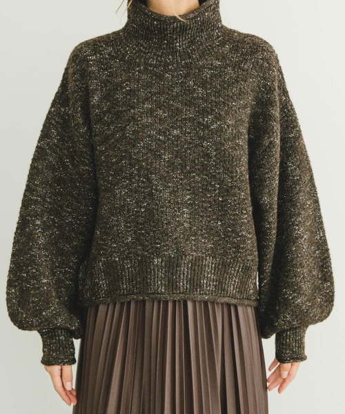 ITEMS URBANRESEARCH ニット セーター ネップハイネックニット