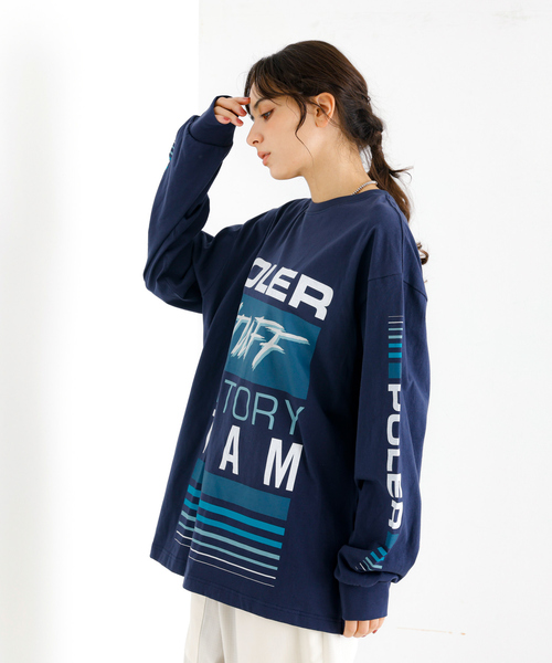 【POLeR/ポーラー】 STUFF RELAX TEE/スタッフロゴ/リラック POLeR/ポーラー】 STUFF RELAX TEE/スタッフロゴ/リラックスT
