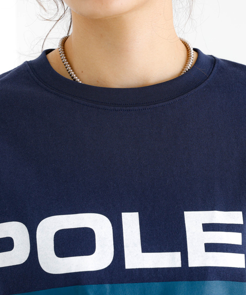 【POLeR/ポーラー】TEAMS RELAX LOGO/ロングスリーブ/チーム POLeR/ポーラー】TEAMS RELAX L/S/チームロゴ/リラックスTシャツ