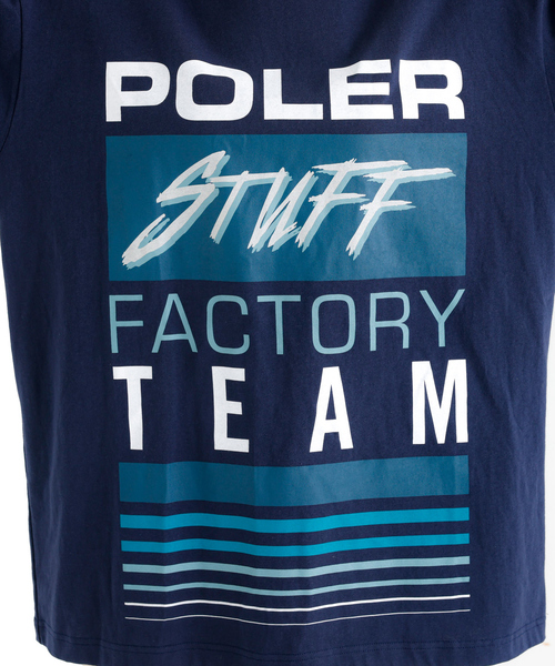 【POLeR/ポーラー】 STUFF RELAX TEE/スタッフロゴ/リラック ABAHOUSE｜【POLeR/ポーラー】 STUFF RELAX TEE/スタッフロゴ