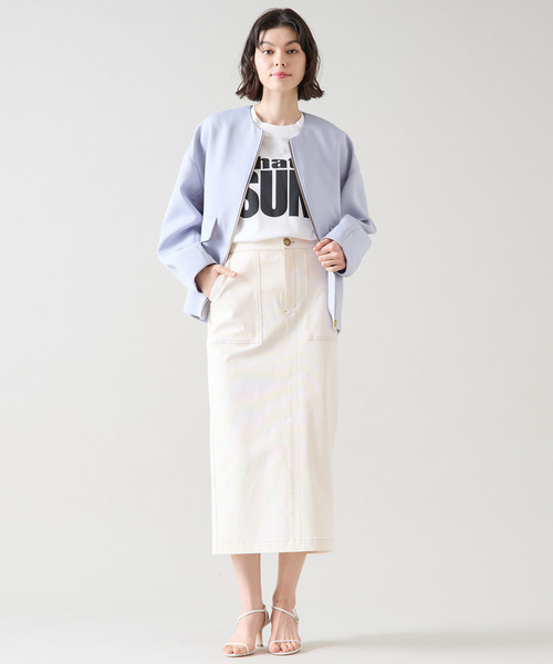 Tiara（ティアラ） ブルゾン アウター ZIPオーバーシルエットブルゾン