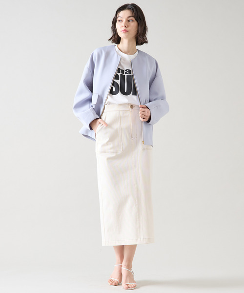 Tiara（ティアラ） ブルゾン アウター ZIPオーバーシルエットブルゾン