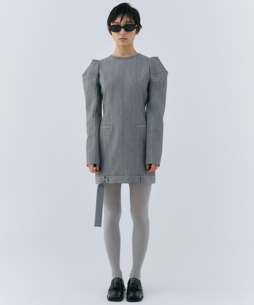 JOSE MOON（ジョゼムーン） ワンピース POWER SHOULDER HANDSOME DRESS