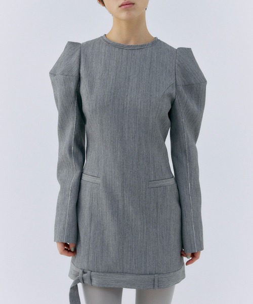 JOSE MOON（ジョゼムーン） ワンピース POWER SHOULDER HANDSOME DRESS