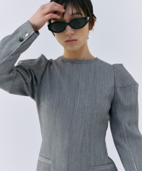 JOSE MOON（ジョゼムーン） ワンピース POWER SHOULDER HANDSOME DRESS