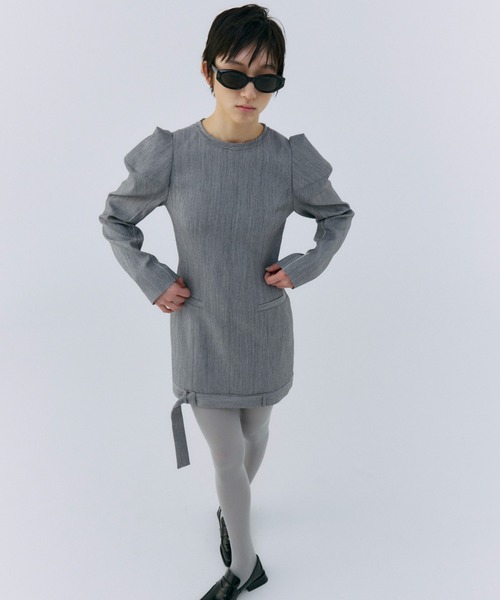 JOSE MOON（ジョゼムーン） ワンピース POWER SHOULDER HANDSOME DRESS