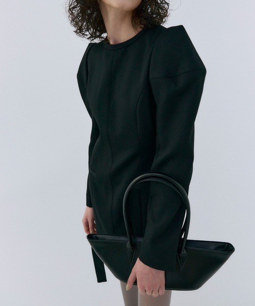 エムエメ　One shoulder bijou belt onepiece SALE】One shoulder bijou belt onepiece(eme10564) – M me eme