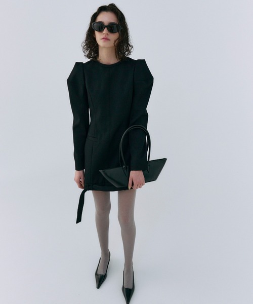 JOSE MOON（ジョゼムーン） ワンピース POWER SHOULDER HANDSOME DRESS