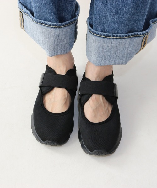 Fin（フィン） スニーカー ベルクロメッシュスニーカー「低反発