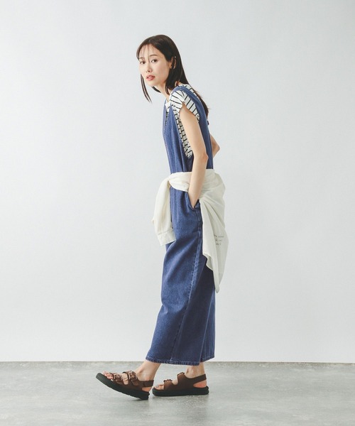 GLOBAL WORK サロペット オーバーオール GOODデニムサロペット