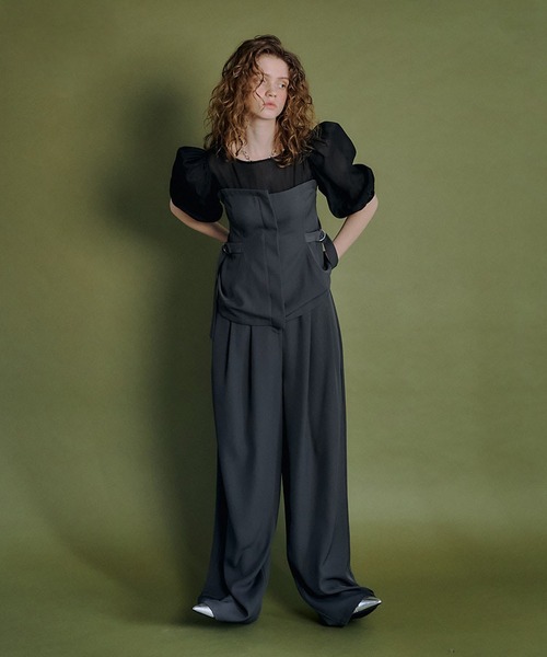 スーツ・フォーマル・ドレス et.UNiVER separated pants combination et.UNiVER パンツドレス separated pants combination