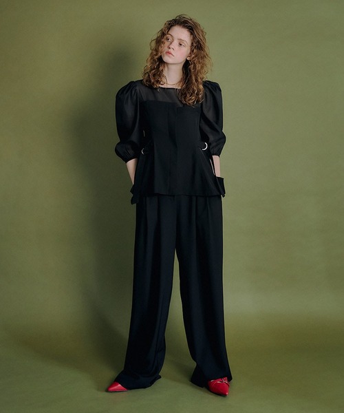 et.UNiVER パンツドレス separated pants combination