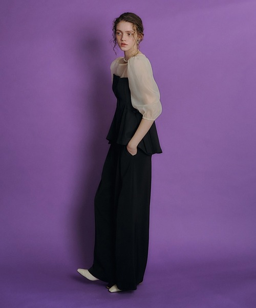 パンツドレス separated pants combinationの画像