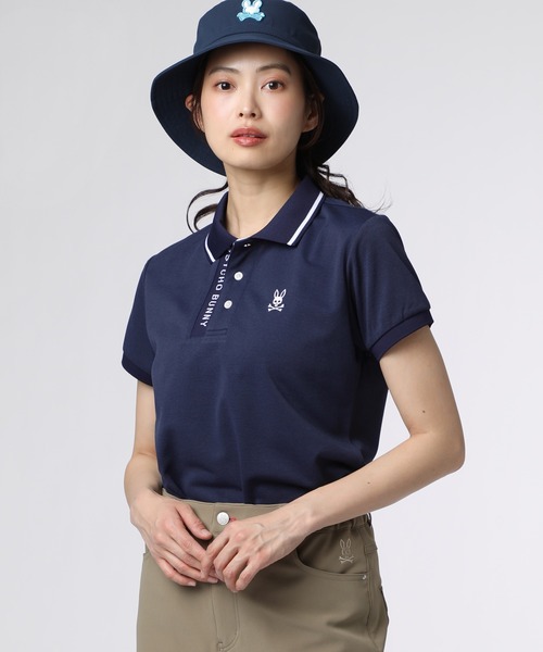 サイコバニー ゴルフ ドライミックス ポロシャツ Psycho Bunny ポロシャツ ポロ 「GOLF」「WOMEN」ドライミックス