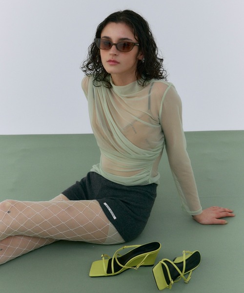 JOSE MOON パンツ KNIT SHORT PANTS/ニットショートパンツ