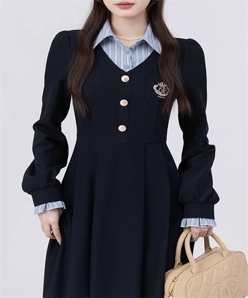 Dream garden ワンピース セットアップ制服風ワンピース