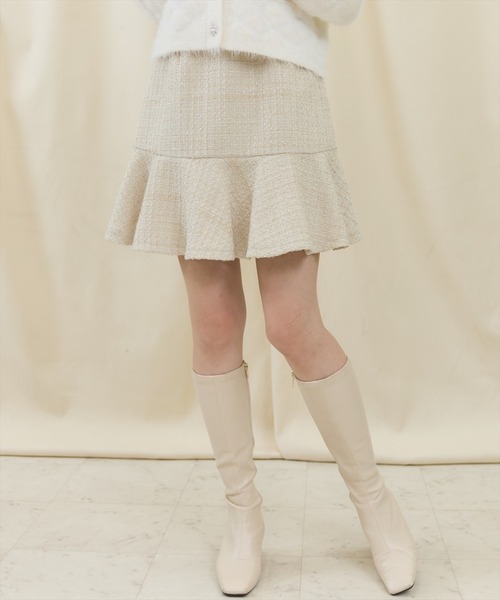 「SWINGLE」 フレアミニスカート SMALL ピンク レディース_画像8