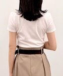 tシャツ 半袖 「肌触りなめらかな綿混スムース...の詳細画像2