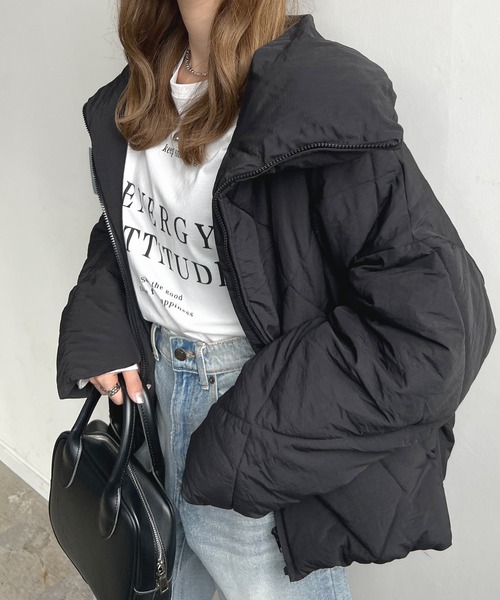 「Futier land」 ブルゾン MEDIUM グレイッシュベージュ レディース_画像3