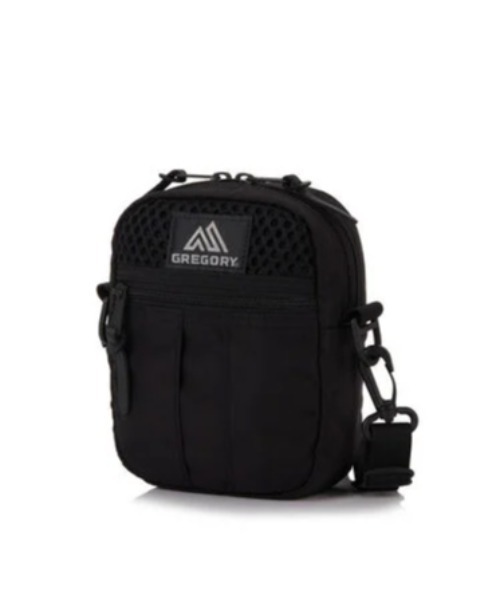 【美品】GREGORY ブラック ショルダーバッグ　クイックポケットL QUICKPOCKET L / クイックポケットL / ブラック（ショルダー