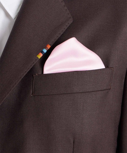 Paul Smith（ポール・スミス） ポケットチーフ アーティストストライプ
