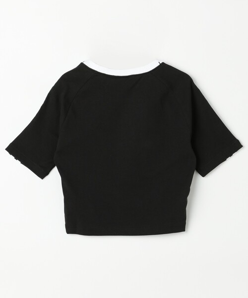 【adidas】3S BABY TEE アディダス クロップド ロゴTシャツ adidas tシャツ 3 S BABY TEE / アディダス スリーストライプス