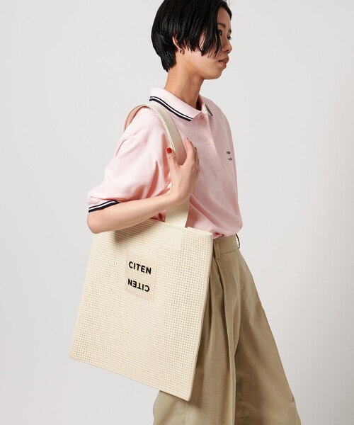 【CITEN】ロゴトートバッグ/A4OK CITEN】ロゴトートバッグ/A4OK (トートバッグ) 110631654【BUYMA】