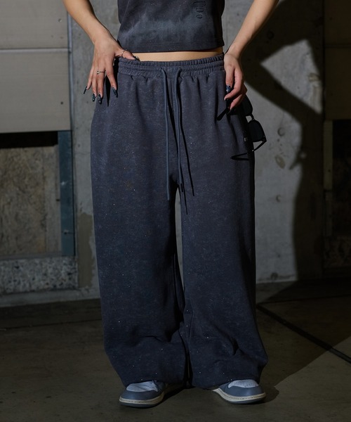 sedacle girl スウェットパンツ ジャージ グリッタースウェット