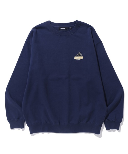 「XLARGE」 スウェットカットソー M グレー メンズ