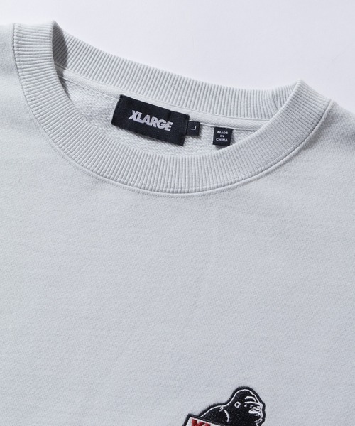 「XLARGE」 スウェットカットソー M グレー メンズ