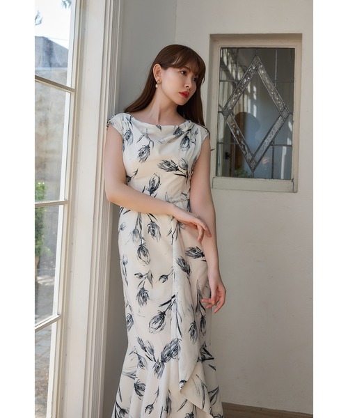 Lea Fleur Ruffled Dress