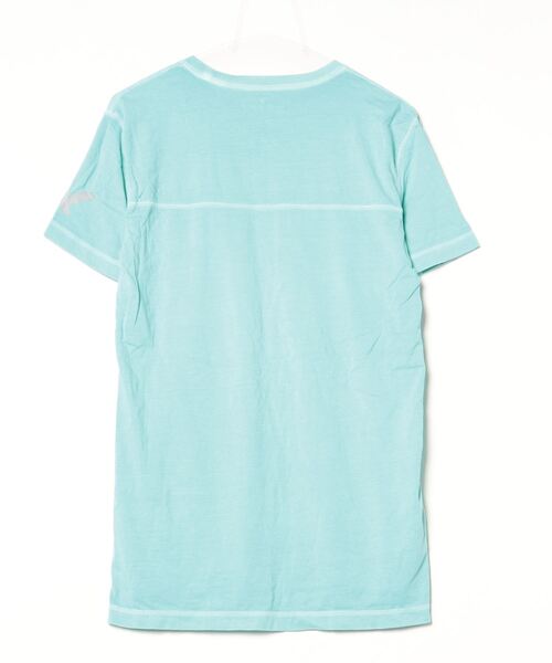 「American Eagle」 半袖Tシャツ S ブルー メンズ
