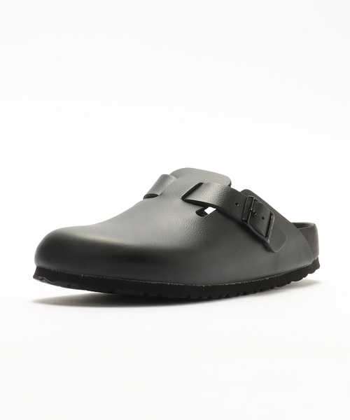 サンダル BIRKENSTOCK (ビルケンシュトック) Boston EXQ LENA Black メンズ レディースの画像