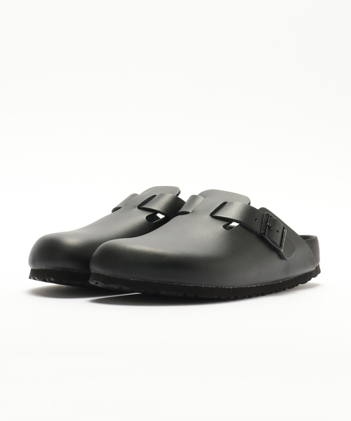 サンダル BIRKENSTOCK (ビルケンシュトック) Boston EXQ LENA Black メンズ レディースの画像